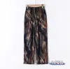 Summer cotton silk pants for middle-aged and elderly women, summer thin nine-inch pants for women, artificial cotton straight-leg pants for elderly grandmothers details Picture